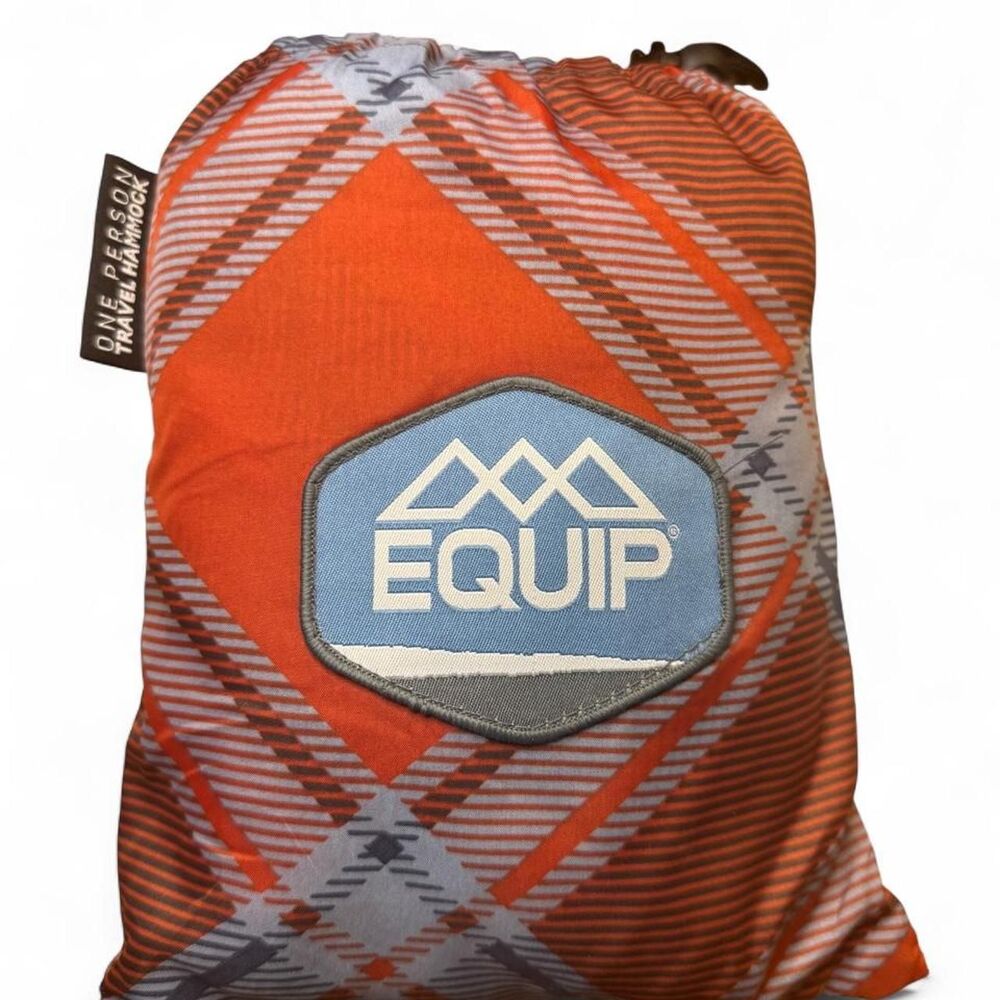 Equipe Travel Hammock One Person Camping-hiking Hammock w/ Storage Bag